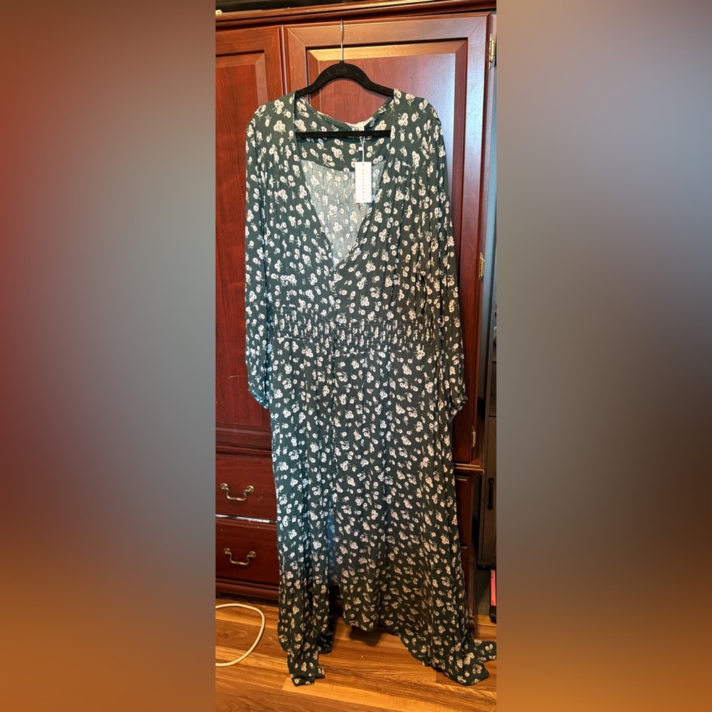 Baltic Born Floral Midi Dress